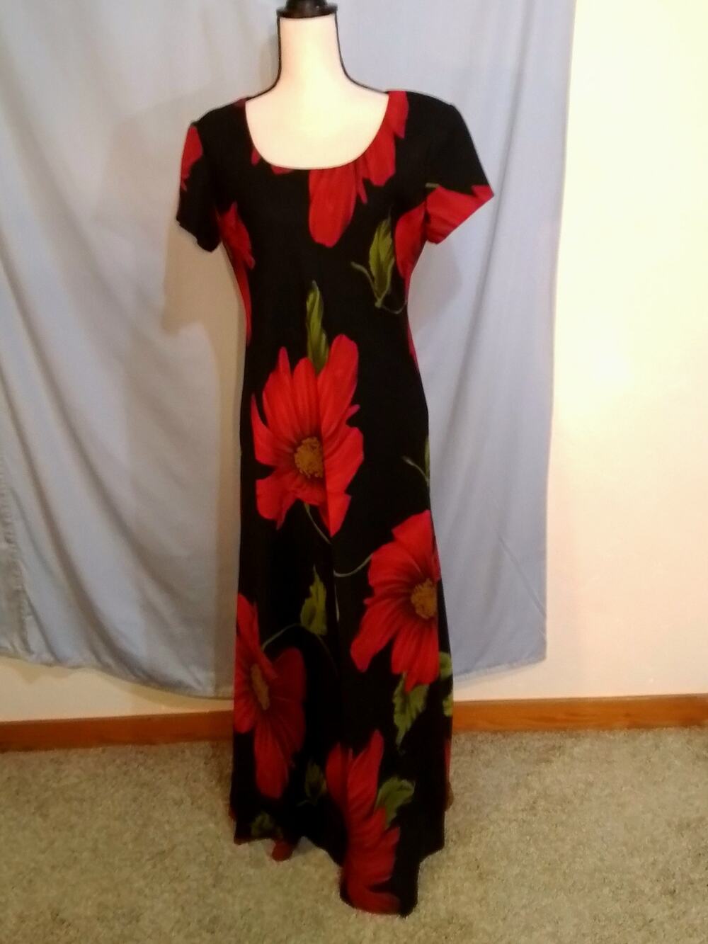 Jessica Howard Vintage Floral Maxi Dress - Size 12